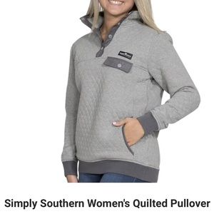 Simply Southern Button Pullover